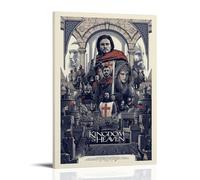 YWRRWQBER Kingdom of Heaven - Poster decorativo da parete con attore protagonista, decorazione artistica da parete, stile vintage, per soggiorno e camera da letto, 50 x 75 cm, con cornice