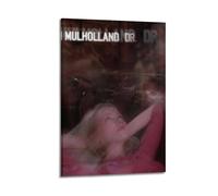 YWRRWQBER Mulholland Drive Movie - 10 poster estetici da parete su tela, decorazione artistica da parete vintage, poster decorativo per soggiorno, camera da letto, 40 x 60 cm, con cornice