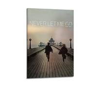 YWRRWQBER Poster del film Never Let Me Go su tela, decorazione artistica da parete in stile vintage, per soggiorno, camera da letto, 50 x 75 cm, con cornice
