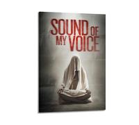YWRRWQBER Sound of My Voice - Poster estetico da parete su tela, decorazione artistica da parete, stile vintage, per soggiorno, camera da letto, 20 x 30 cm, stile cornice