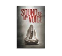 YWRRWQBER Sound of My Voice - Poster estetico da parete su tela, decorazione artistica da parete, stile vintage, per soggiorno, camera da letto, 60 x 90 cm, senza cornice