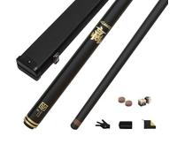 YWRU Stecca da Biliardo 145CM Snooker Biliardo Stecche 10.2MM Punta Fibra di Carbonio Stecche da Biliardo con Custodia Rigida,18oz Pool Cue(Color:#2)