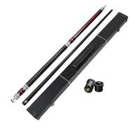 YWRU Stecche da Biliardo 147CM Fibra di Carbonio 1/2 Acero Fatti Mano Professionale Billiard de Stecca con Custodia, Presa Molto Bella 19-20oz(Size:10.5mm,Color:#2)
