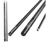 YWRU Stecche da Biliardo in Carbonio 147CM Testa 10mm/11.5mm/13mm Professionali Snooker Cue 1/2 Giunto Acero Billiard de Stecca,19-20oz(Size:11.5mm,Color:#1)