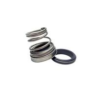 YWRWUPMGK 5 Pezzi/Lotto 155-22 155 Guarnizioni meccaniche for Pompa dell'Acqua a Molla Singola Sostituisci con Guarnizione T04 Albero di Tenuta Dimensioni 22 mm Pompa con Guarnizione Meccanica