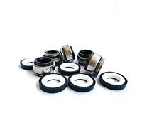 YWRWUPMGK 5 Pezzi/Lotto 301-12 Guarnizioni meccaniche Albero da 12 mm Molla elicoidale Soffietto in Gomma Pompa Tenuta Meccanica