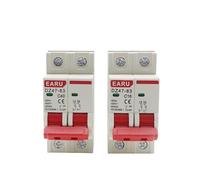 YWRWUPMGK C45N 2 Poli 3A/6A/10A/16A/20A/32A/40A/50A/63A 400V~ Tipo C Interruttore Automatico Montaggio Mcb Guida DIN da 35 mm capacità di Rottura 6KA(20A)