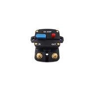 YWRWUPMGK Pratico Interruttore Automatico con Inverter con Fusibile a ripristino Manuale Portafusibile di Protezione da sovraccarico Impermeabile ad Alta conduttività for Barca(60A)