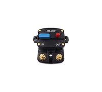 YWRWUPMGK Pratico Interruttore Automatico con Inverter con Fusibile a ripristino Manuale Portafusibile di Protezione da sovraccarico Impermeabile ad Alta conduttività for Barca(300A)