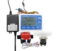 YWRWUPMGK Regolatore quantitativo di Portata con Display Digitale DN15, elettrovalvola con sensore di ingranaggio da 1/2", utilizzata for Controllare e visualizzare Il Flusso del Liquido