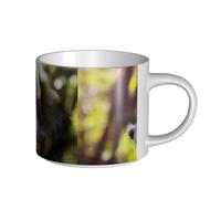 YWSOTRE Alaskan Malamute Bokeh Animali Domestici Cani Carini, Tazza in ceramica di grande capacità, tazza da tè, tazza da caffè 450 ml