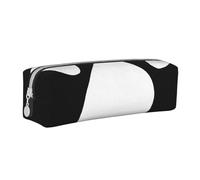 YWSOTRE Amore della zampa dell'impronta del cane, Astuccio per matite Astuccio per penne Astuccio per matite in pelle portatile con astuccio cosmetico con cerniera