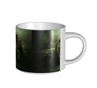 YWSOTRE Border Collie Stone Sweet Brown Cani Animali domestici, Tazza in ceramica di grande capacità, tazza da tè, tazza da caffè 450 ml