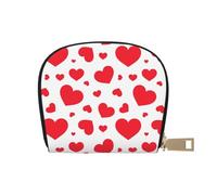 YWSOTRE Cuore disperso, Custodia per carte in pelle PU Elegante porta carte di credito Porta carte di credito