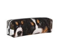 YWSOTRE Fantastico Bovaro del Bernese, Astuccio per matite Astuccio per penne Astuccio per matite in pelle portatile con astuccio cosmetico con cerniera
