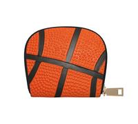 YWSOTRE Pallacanestro Linea Nera, Custodia per carte in pelle PU Elegante porta carte di credito Porta carte di credito