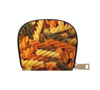 YWSOTRE Pasta Gustosa, Custodia per carte in pelle PU Elegante porta carte di credito Porta carte di credito