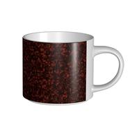 YWSOTRE Programmatore Codice Rosso, Tazza in ceramica di grande capacità, tazza da tè, tazza da caffè 450 ml