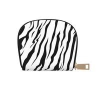 YWSOTRE Texture tigre del Bengala stampata, Custodia per carte in pelle PU Elegante porta carte di credito Porta carte di credito