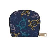 YWSOTRE Trama di guscio di tartaruga, Custodia per carte in pelle PU Elegante porta carte di credito Porta carte di credito