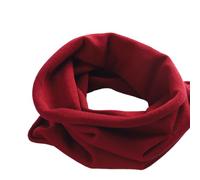 YWTAENOH - Sciarpa in cachemire 100% lavorata a maglia, scaldacollo morbido e spessa, sciarpa da collo per uomo e donna, ideale per il freddo, Rosso vinaccia, Taglia unica