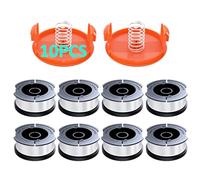 YWTESCH Line String Trimmer Replacement Spool, 9,1 m 0,2 cm decespugliatori decespugliatore Linea Bobina di Ricambio per Black + Decker String Trimmer