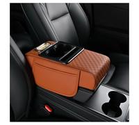 YWUANNMGAZ Coperchi Bracciolo Cuscino Auto per Hyundai Tucson 2005-2025,in Pelle PU, per Console Centrale Cuscino Bracciolo Auto(Orange)