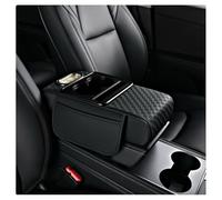 YWUANNMGAZ Coperchi Bracciolo Cuscino Auto per Peugeot Bipper 2008-2014,in Pelle PU, per Console Centrale Cuscino Bracciolo Auto(Black)