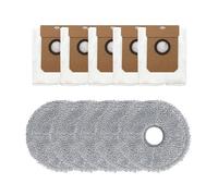 YWXCBNCI Sacchetti for la polvere, stracci for mocio compatibili con Cecotec Conga 11090, robot aspirapolvere, ricambi e accessori for la pulizia della casa
