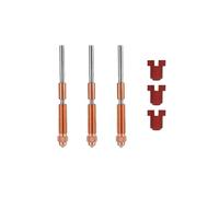 YWXCBNCI Ugello K1C/K1 Max 1/2/3 pezzi in acciaio temprato a scambio rapido compatibile con la parte stampante 3D K1 Max/Ender 3 V3 KE(3PCS,0.2mm)