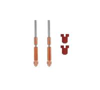 YWXCBNCI Ugello K1C/K1 Max 1/2/3 pezzi in acciaio temprato a scambio rapido compatibile con la parte stampante 3D K1 Max/Ender 3 V3 KE(2PCS,1.0mm)