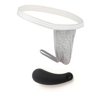 YWZAO Tappo Anale Mutande Perizoma Grigio Maschio N03 (combinazione C, 32-36)