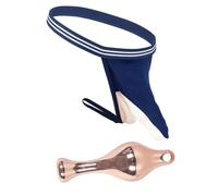 YWZAO Tappo Anale Mutande Perizoma Tasca Separata Per Il Pene Blu Maschio N29 (combinazione G, 32-36)