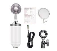 ywzhushengmaoyi mikrofon BM-8000 Scheda Audio cablata Studio Studio Recording Condenser Microfono Karaoke Karaoke Kit Microfono condensatore per Computer Vocal Microphone (Color : 4)