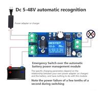 YX850 avanzato modulo batteria al litio interruttore automatico a alimentazione ininterrotta a 5V e 48V