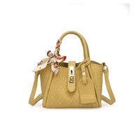 YXADGML 1 Set Fai da Te Borsa a Mano Cucita con Cucito Handel Materiale for Cucire a Accessori in Pelle pu(Yellow Material)