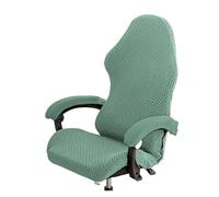 YXADGML Copri Sedie Fodera for Sedia in Tessuto Ispessito Fodera for Sedia da Gioco Elastica Ispessita con Chiusura A Cerniera Poltrona Resistente all'Usura for Computer(Green)