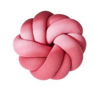 YXADGML Cotton DIY Hand Knot Back Cushions Cozy Car Lumbar Pillow Home Decorative Sofa Seat Cushion Soft Office Rest Pillows(Red)