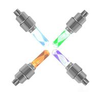 YXADGML Luci per Bicicletta Luci for Ruote di Bici Luci for Raggi di Bicicletta al Neon Ultra Luminose e Impermeabili Luce di Avvertimento di Sicurezza for Adulti Guida Notturna