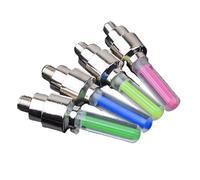 YXADGML Luci per Bicicletta Super Tire Lamp Resistente Multicolore for Bici, Accessori for Biciclette, Forniture, Tappi for valvole for Pneumatici con stroboscopio al Neon(Blue)