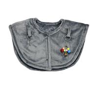 YXADGML Pappagallo Anti-graffio Spalla Grembiule Protettivo AntiGraffio for Le Spalle dei pappagalli Grembiule Niente più Cacca sui Vestiti AntiGraffio Che Gioca sulle Spalle(Light for Grey,Apron)