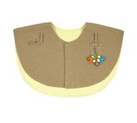 YXADGML Pappagallo Anti-graffio Spalla Parrot Anti-Scratch Shoulder Protector Arm Protection Multi-Functional Shoulder Pad Diaper Shawl for Small Medium Birds(Grey)