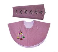 YXADGML Pappagallo Anti-graffio Spalla Set di Protezioni for Spalle e Braccia for pappagalli for un'interazione sicura con Gli Uccelli, AntiGraffio(Purple)