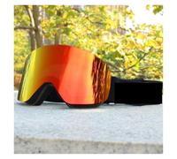 YXADGML Professionale Occhiali da Sci Ski Goggles Magnetic Double Layer Lens Magnet Skiing Anti-fog Snowboard Men Ski Glasses Eyewear Oculos Snowboard(Frame and lens 12)