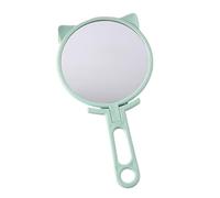 YXADGML Specchio A Mano Con Manico Specchio for il trucco portatile, pieghevole, a doppio uso, da tavolo, con maniglia for studenti