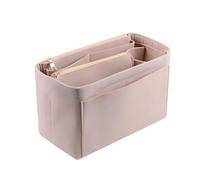 YXBQueen Trucco Organizzatore Borsa in Feltro Felt Cosmetico Inserisci Organizer Borsa per Viaggi Toiletry Stoccaggio Cachi Borse Fare Up personalizzate per le Donne
