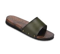 YXCKG Sandali con Zoccoli di Legno, Infradito e Pantofole Piatte da Esterno, Scarpe Tradizionali Giapponesi Aperte in Punta, Suola Antiscivolo per Uomo e Donna