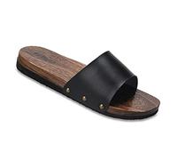 YXCKG Sandali con Zoccoli di Legno, Infradito e Pantofole Piatte da Esterno, Scarpe Tradizionali Giapponesi Aperte in Punta, Suola Antiscivolo per Uomo e Donna