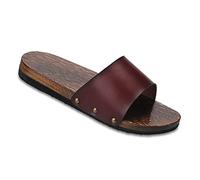 YXCKG Sandali con Zoccoli di Legno, Infradito e Pantofole Piatti da Esterno, Scarpe Tradizionali Giapponesi Aperte in Punta, Suola Antiscivolo per Uomo e Donna
