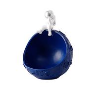 YXCKG Svuotatasche Moderno Design, Svuota Tasche da Ingresso, Vassoio per la Decorazione, Ciotole Decorative per Soggiorno tavolino Portico, Nordic Desktop Decor Key Bowl-Astronaut Half Moon Model